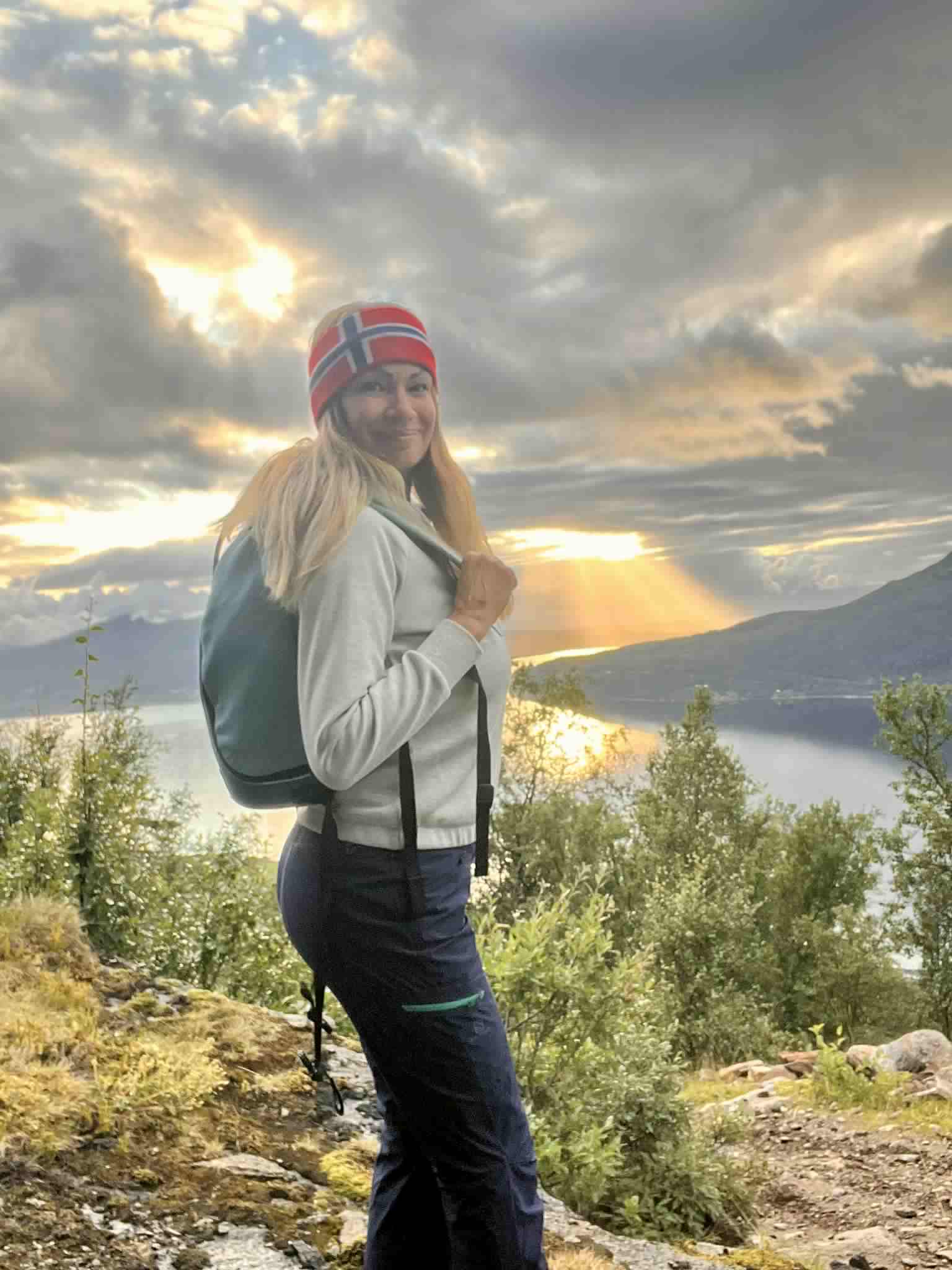 Hegyi túra Gratangen környékén